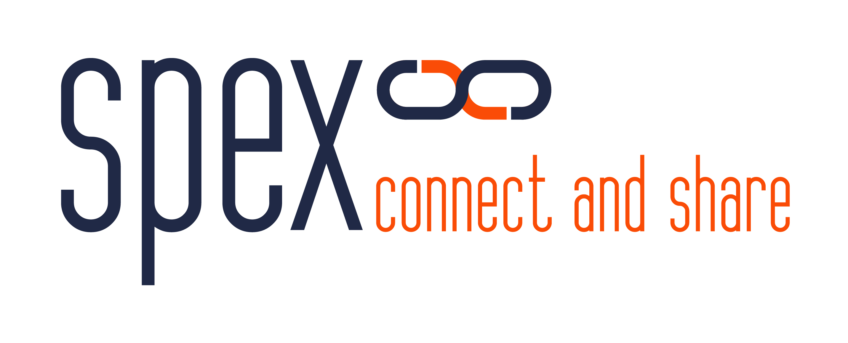 SPEX #ConnectAndShare Logo