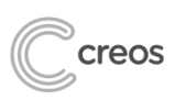 Customer Creos logo in gray