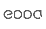 Customer Edda logo in gray